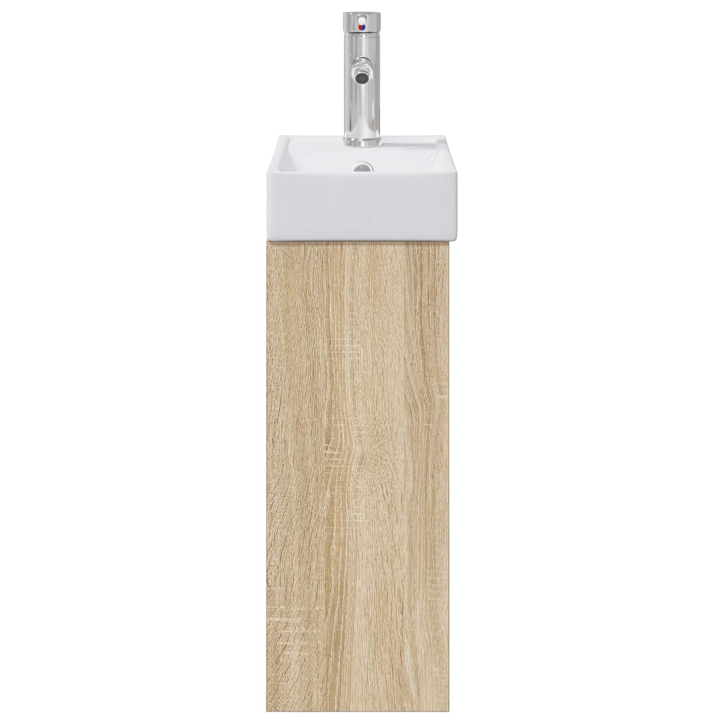 Bathroom Vanity Unit with Tap Sonoma Oak 40.5 x 22.5 x 62 cm