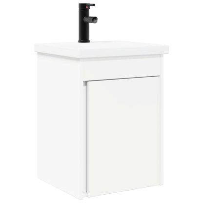 Bathroom Vanity Unit with Tap White 42 x 40 x 74.5 cm