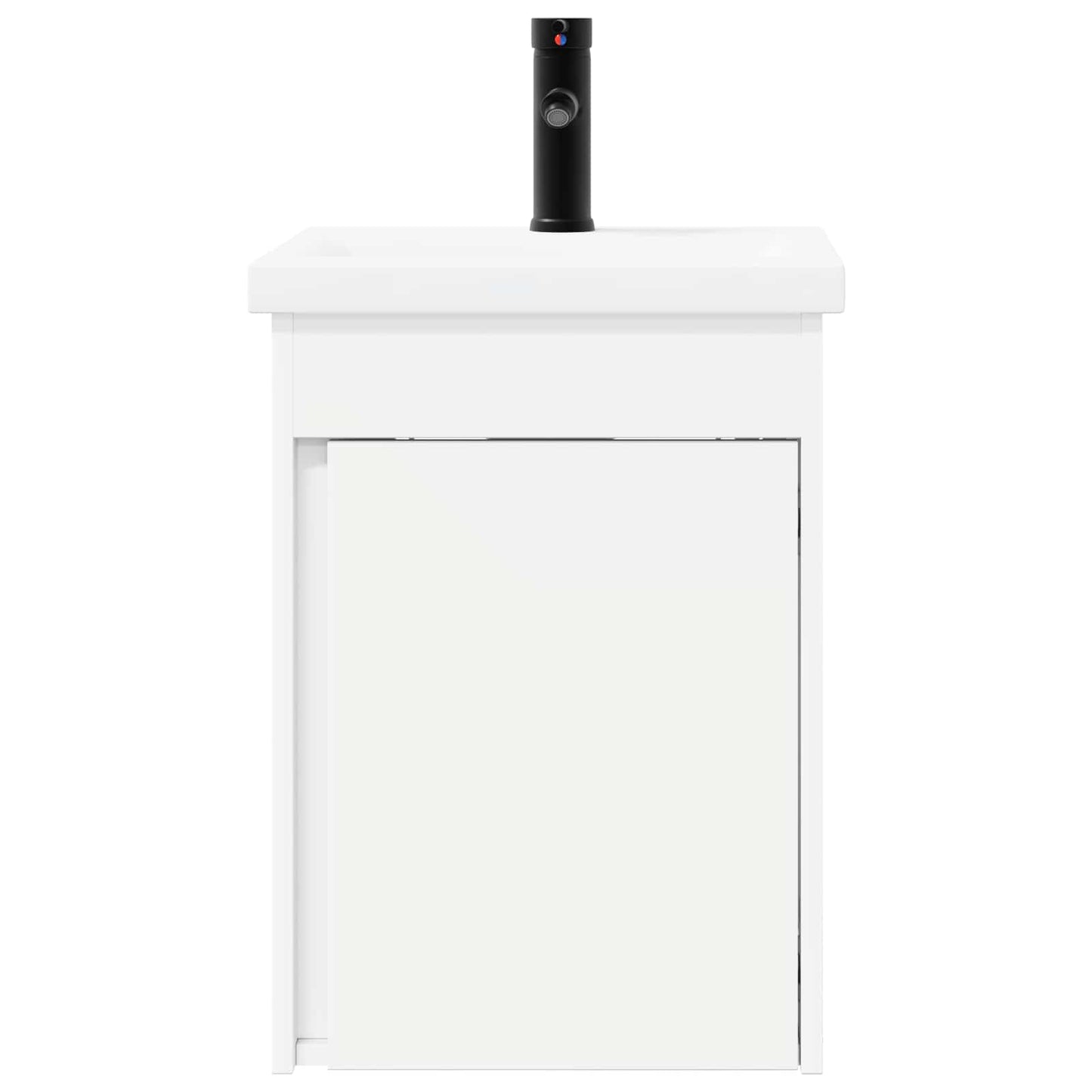 Bathroom Vanity Unit with Tap White 42 x 40 x 74.5 cm