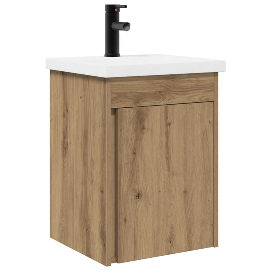 Bathroom Vanity Unit with Tap Artisan Oak 42 x 40 x 74.5 cm