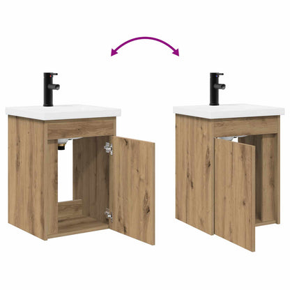 Bathroom Vanity Unit with Tap Artisan Oak 42 x 40 x 74.5 cm