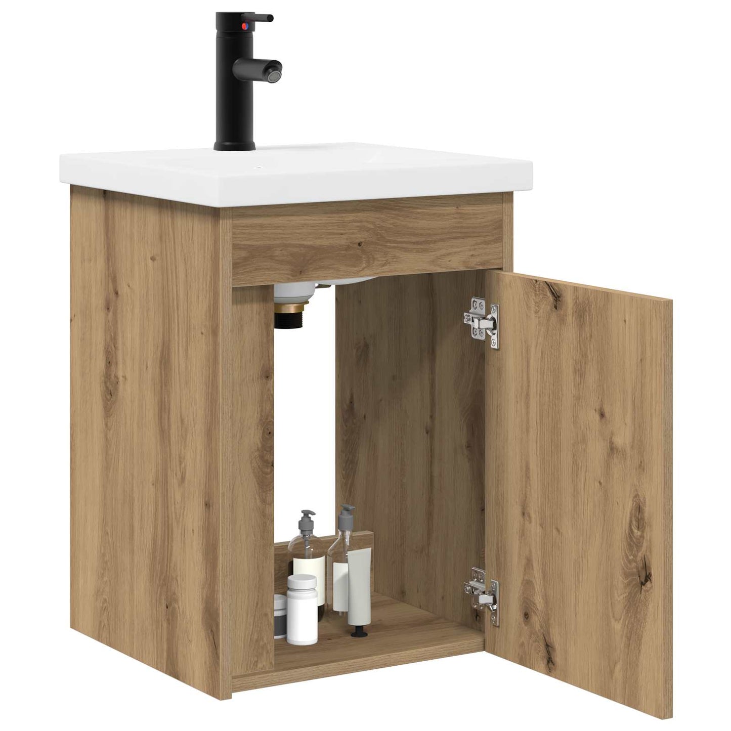Bathroom Vanity Unit with Tap Artisan Oak 42 x 40 x 74.5 cm