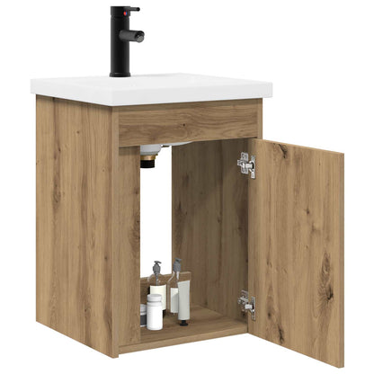 Bathroom Vanity Unit with Tap Artisan Oak 42 x 40 x 74.5 cm