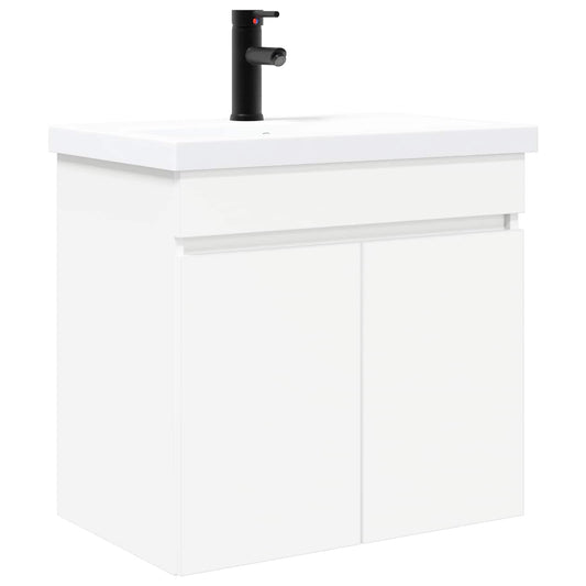 Bathroom Vanity Unit with Tap White 61 x 40 x 74.5 cm