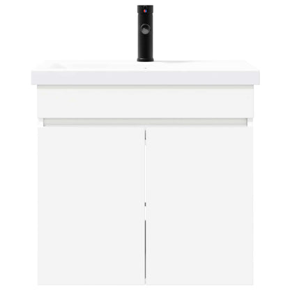 Bathroom Vanity Unit with Tap White 61 x 40 x 74.5 cm