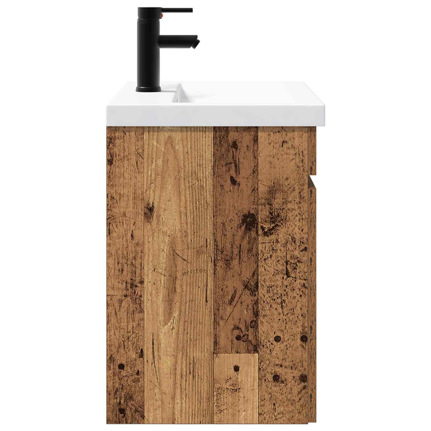 Bathroom Vanity Unit with Tap Old Wood 61 x 40 x 74.5 cm