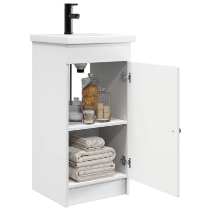 Bathroom Vanity with Sink White 42 x 40 x 84.5 cm