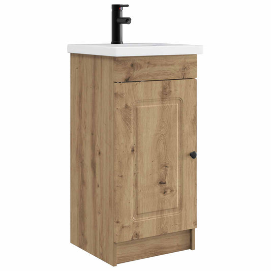 Bathroom Vanity with Sink Artisan Oak 42 x 40 x 84.5 cm