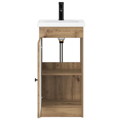 Bathroom Vanity with Sink Artisan Oak 42 x 40 x 84.5 cm