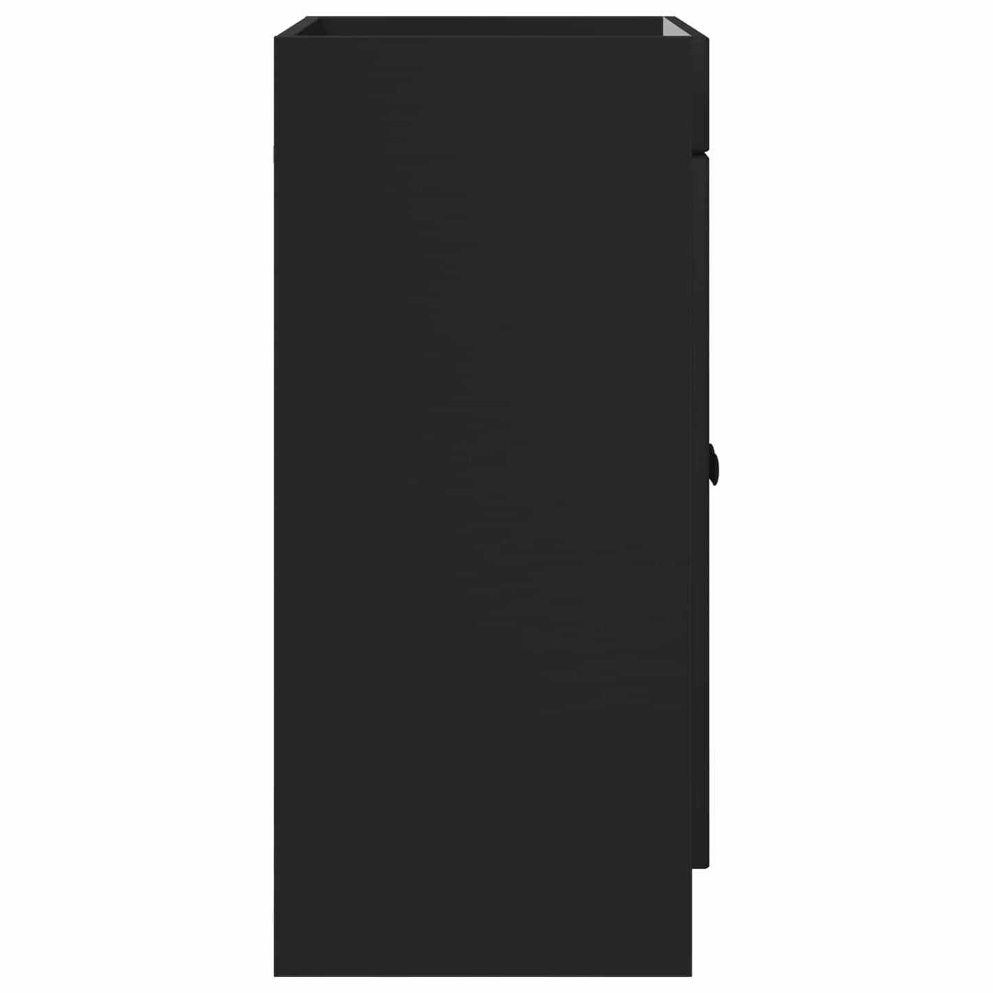 Bathroom under Sink Cabinet Black 78.5 x 37.5 x 81 cm