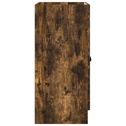 Bathroom under Sink Cabinet Smoked Oak 78.5 x 37.5 x 81 cm