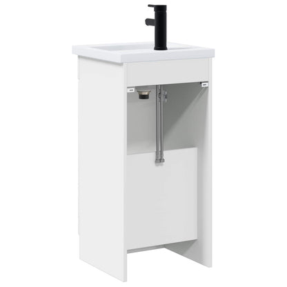 Bathroom Vanity with Sink White 42 x 40 x 84.5 cm