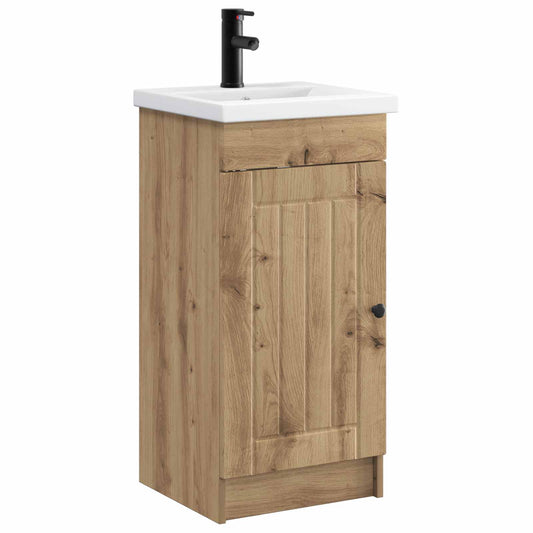 Bathroom Vanity with Sink Artisan Oak 42 x 40 x 84.5 cm