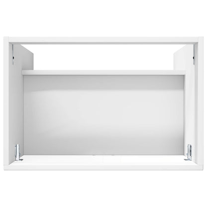 Bathroom under Sink Cabinet White 78.5 x 37.5 x 81 cm