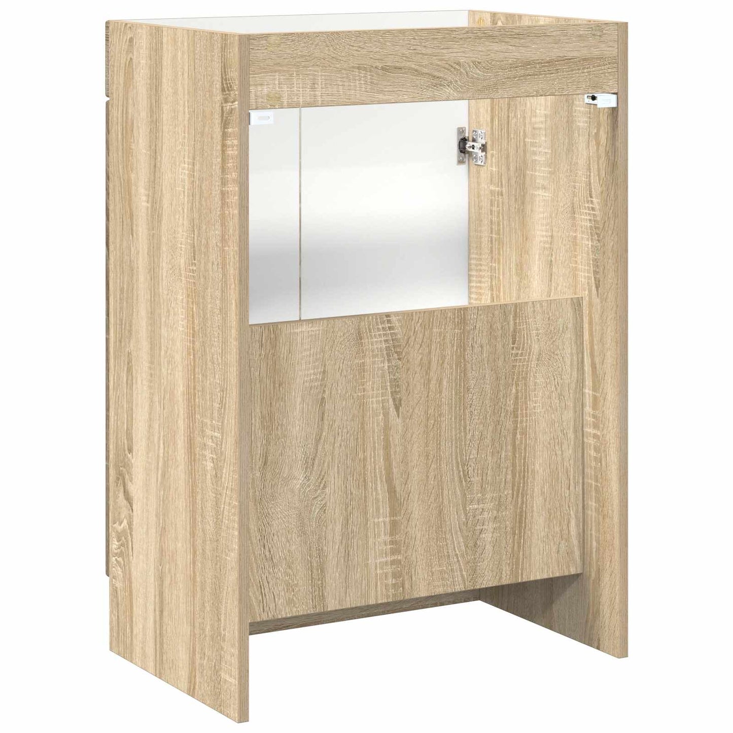 Bathroom under Sink Cabinet Sonoma Oak 78.5 x 37.5 x 81 cm