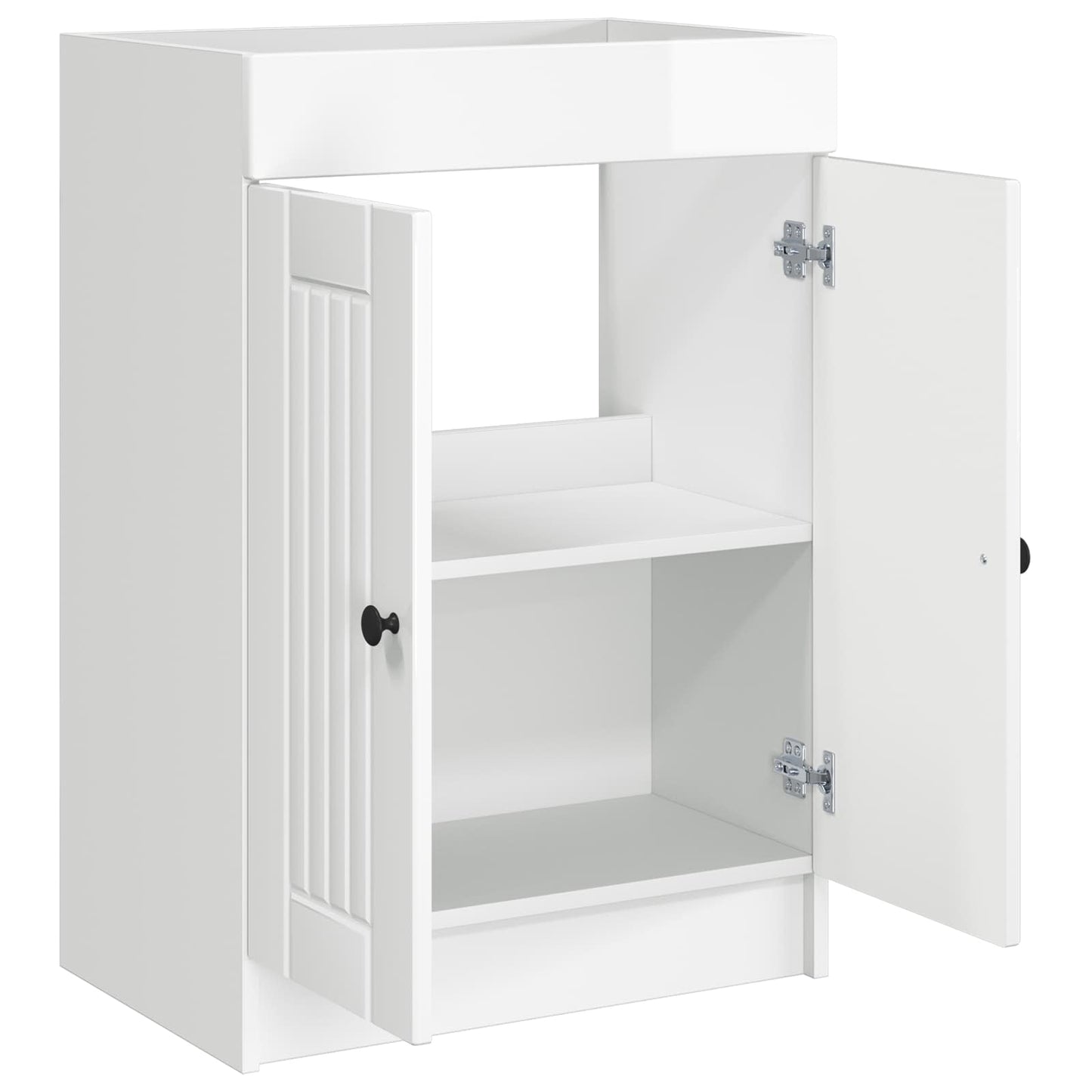 Bathroom under Sink Cabinet High Gloss White