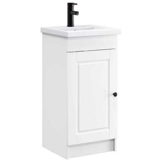 Bathroom Vanity with Sink White 42 x 40 x 84.5 cm