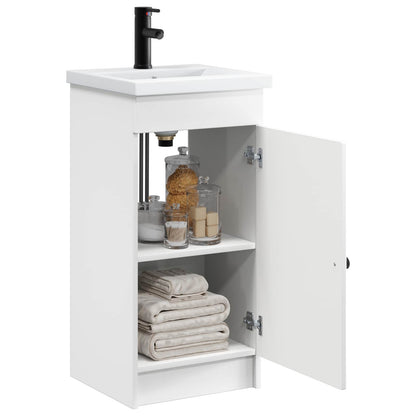 Bathroom Vanity with Sink White 42 x 40 x 84.5 cm