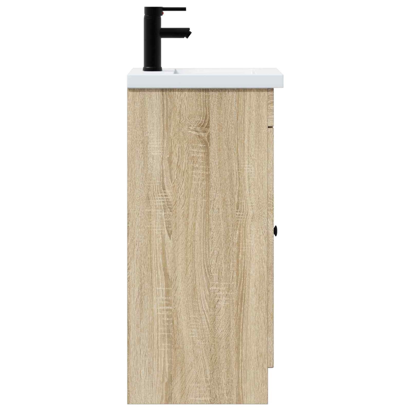 Bathroom Vanity with Sink Sonoma Oak 42 x 40 x 84.5 cm