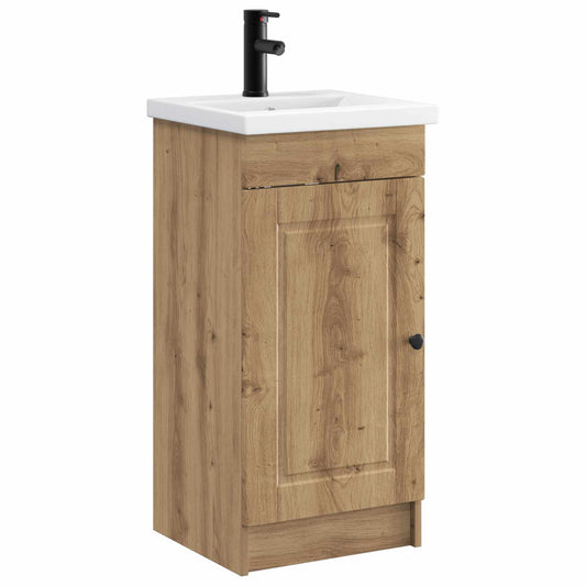Bathroom Vanity with Sink Artisan Oak 42 x 40 x 84.5 cm