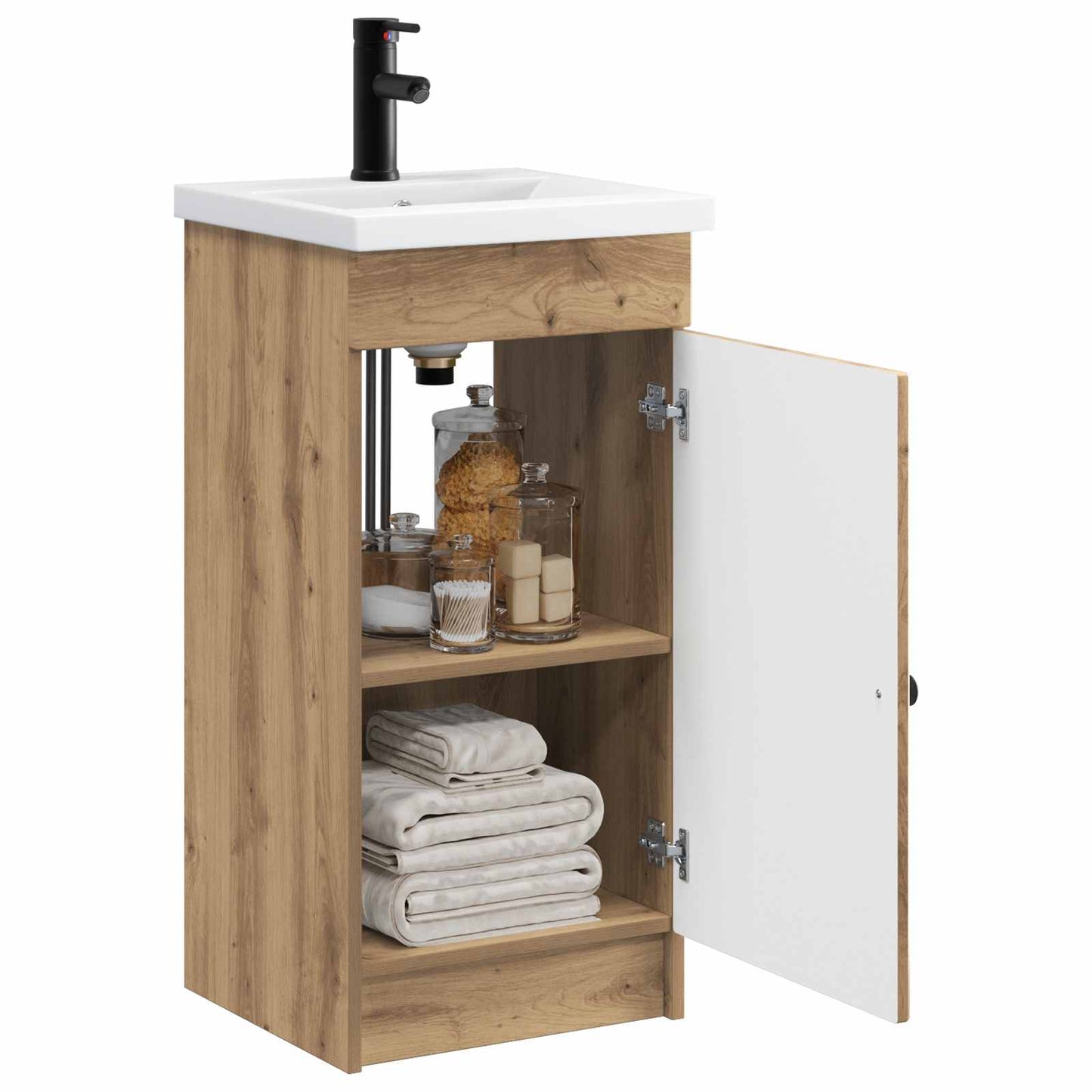 Bathroom Vanity with Sink Artisan Oak 42 x 40 x 84.5 cm