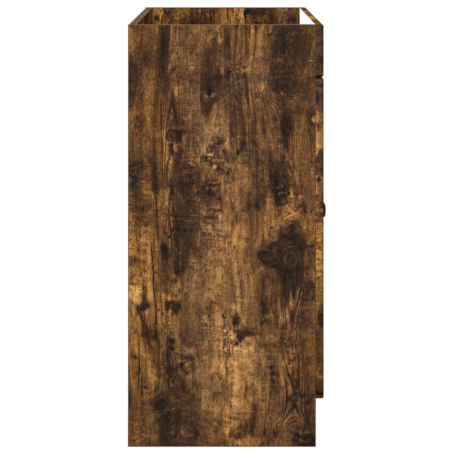 Bathroom under Sink Cabinet Smoked Oak 56 x 37.5 x 81 cm