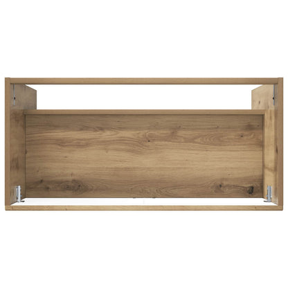 Bathroom under Sink Cabinet Artisan Oak 56 x 37.5 x 81 cm