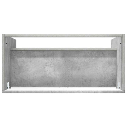 Bathroom under Sink Cabinet Concrete Grey 78.5 x 37.5 x 81 cm