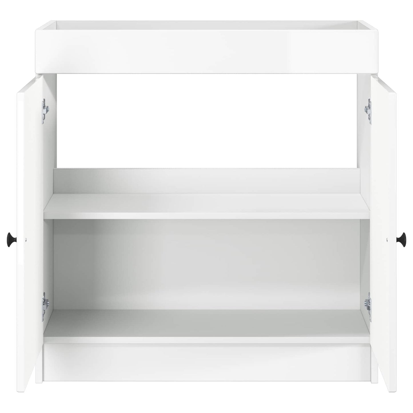 Bathroom under Sink Cabinet High Gloss White