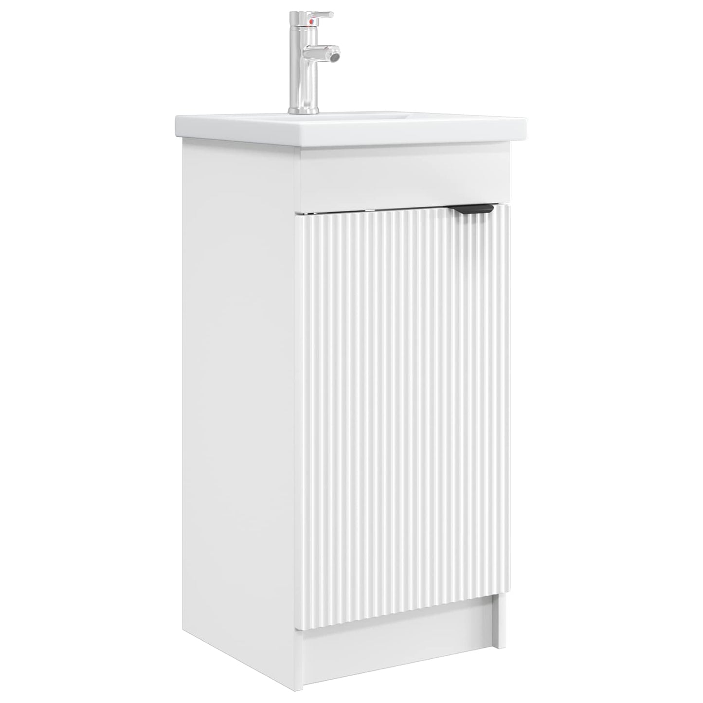 Bathroom Vanity with Sink White 42 x 40 x 84.5 cm