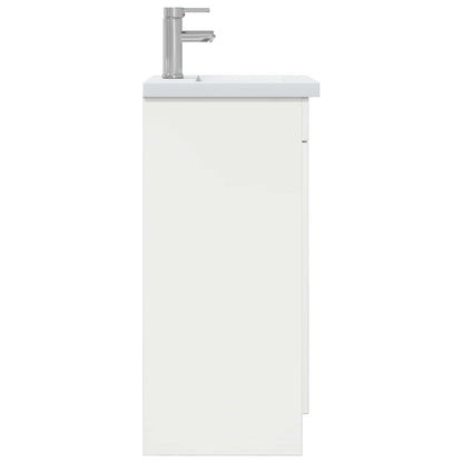 Bathroom Vanity with Sink White 42 x 40 x 84.5 cm