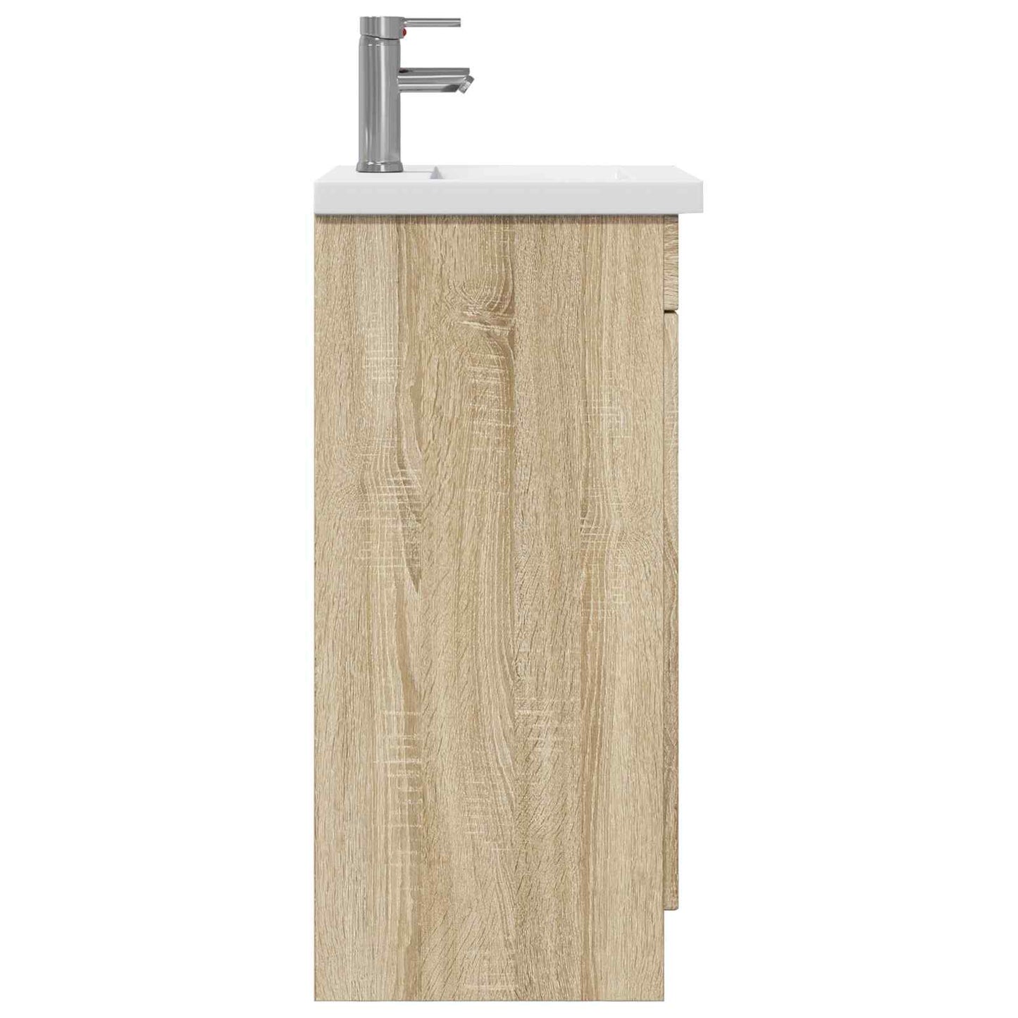 Bathroom Vanity with Sink Sonoma Oak 42 x 40 x 84.5 cm