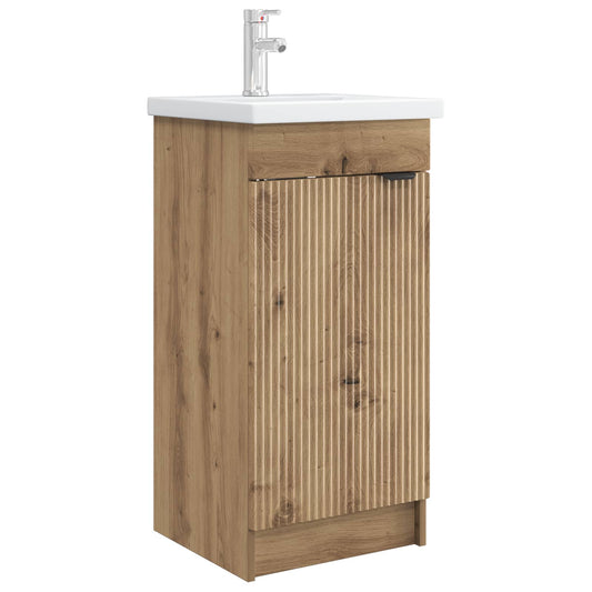 Bathroom Vanity with Sink Artisan Oak 42 x 40 x 84.5 cm