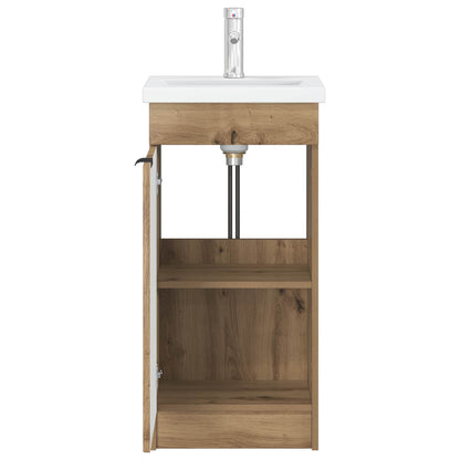 Bathroom Vanity with Sink Artisan Oak 42 x 40 x 84.5 cm