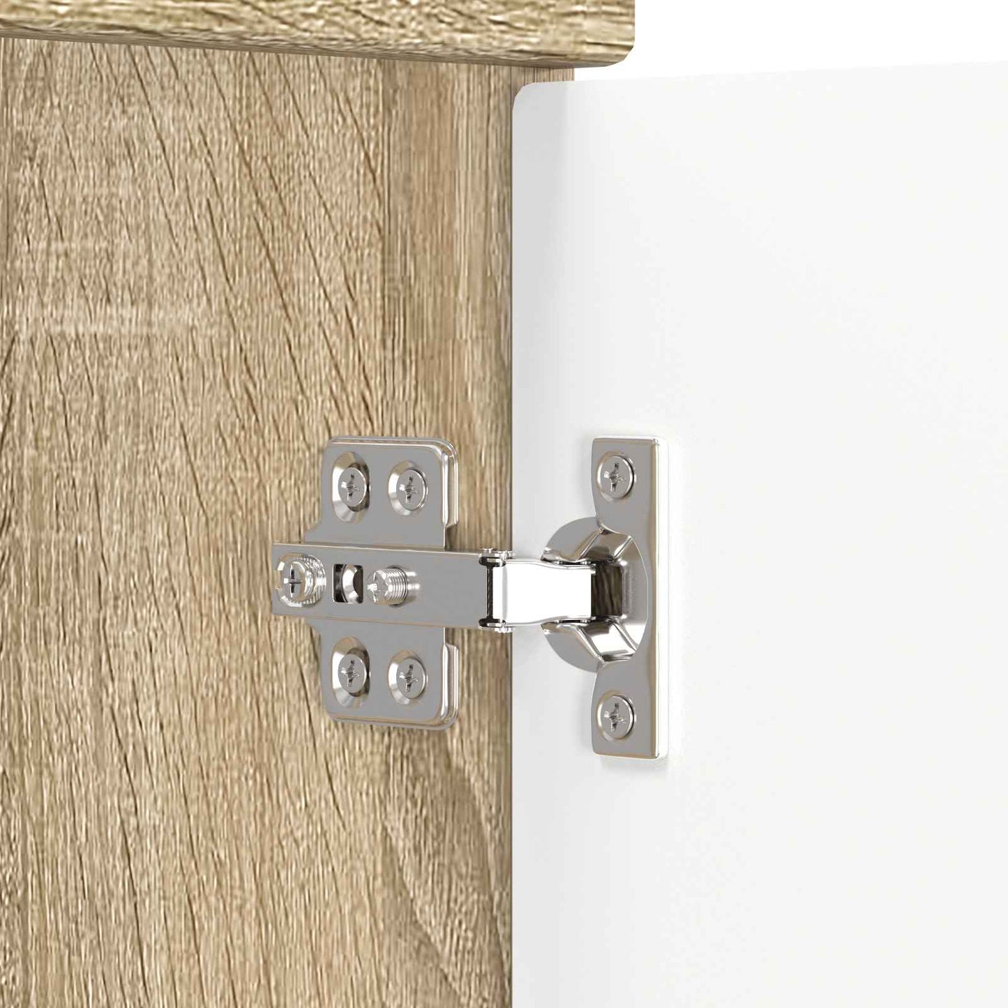Bathroom under Sink Cabinet Sonoma Oak 56 x 37.5 x 81 cm