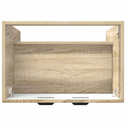Bathroom under Sink Cabinet Sonoma Oak 56 x 37.5 x 81 cm