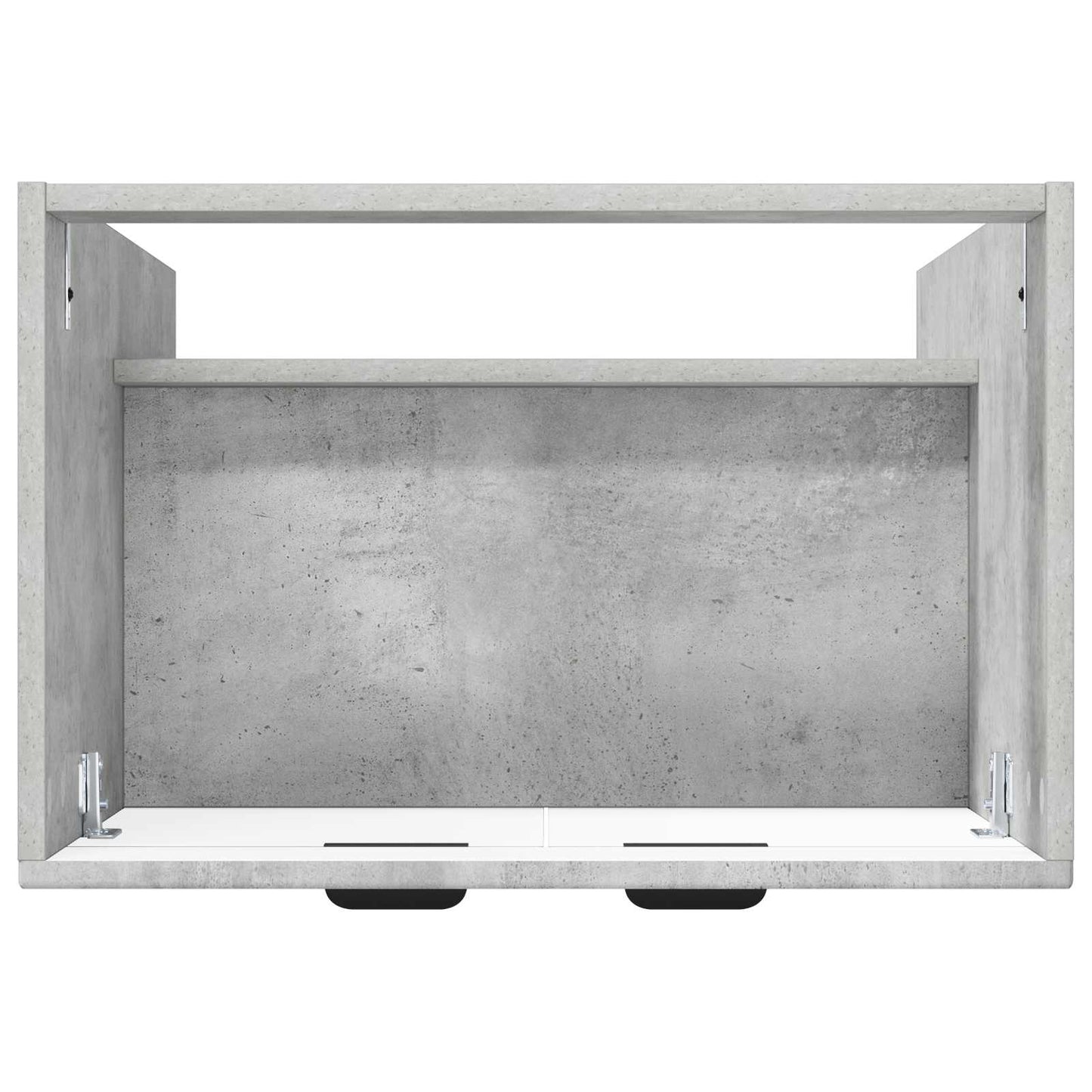 Bathroom under Sink Cabinet Concrete Grey 56 x 37.5 x 81 cm