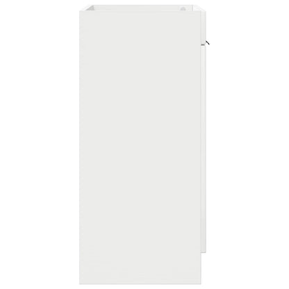 Bathroom under Sink Cabinet High Gloss White 56 x 37.5 x 81 cm