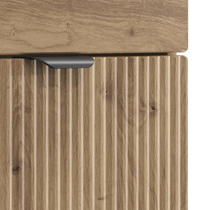 Bathroom under Sink Cabinet Artisan Oak 56 x 37.5 x 81 cm