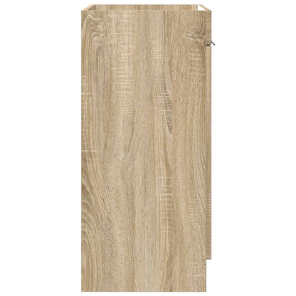 Bathroom under Sink Cabinet Sonoma Oak 78.5 x 37.5 x 81 cm