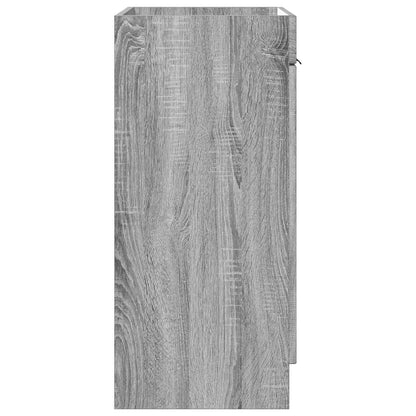 Bathroom under Sink Cabinet Grey Sonoma 78.5 x 37.5 x 81 cm