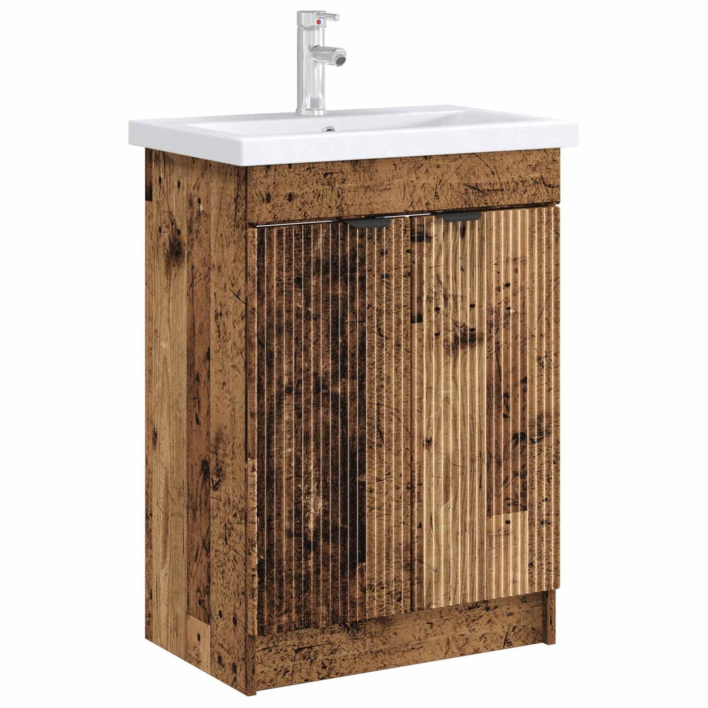 Bathroom under Sink Cabinet Old Wood 78.5 x 37.5 x 81 cm