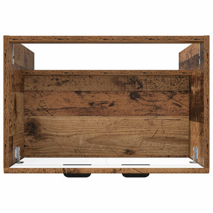 Bathroom under Sink Cabinet Old Wood 78.5 x 37.5 x 81 cm