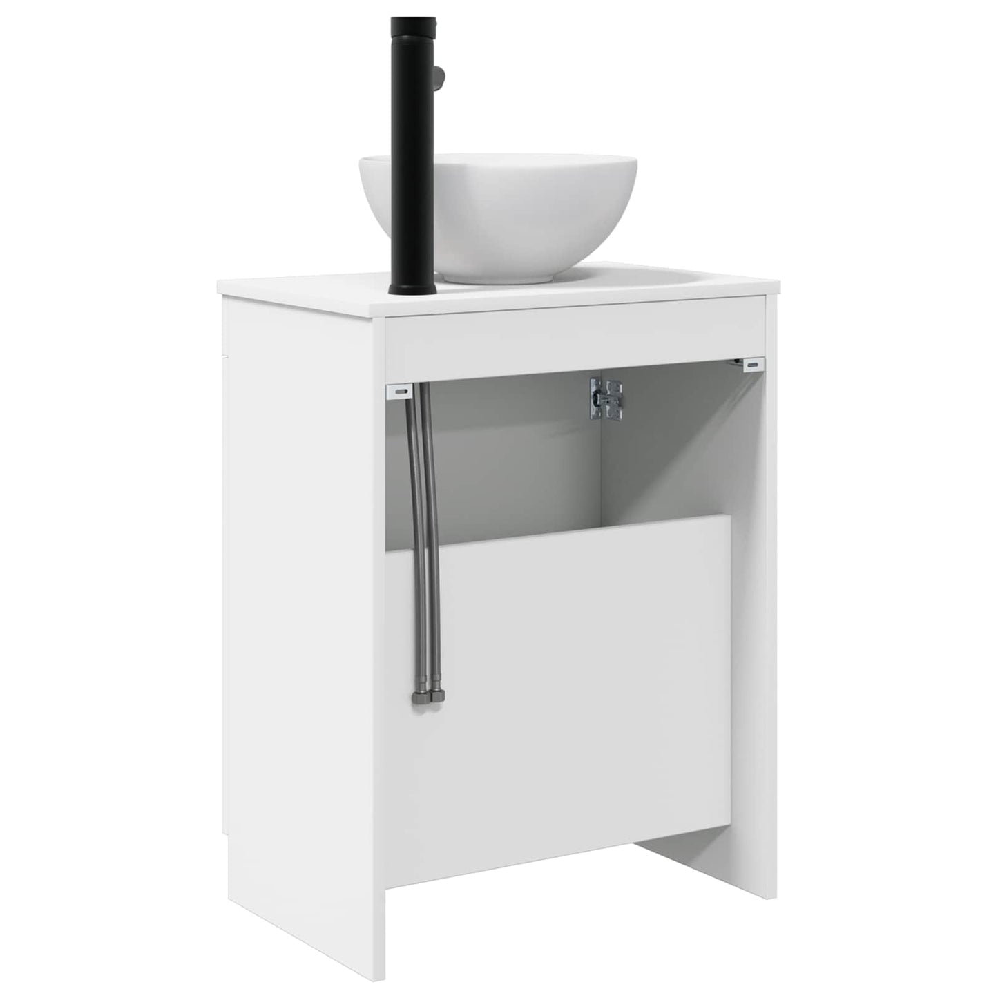 Bathroom Vanity with Sink White 54 x 35 x 83 cm Engineered Wood