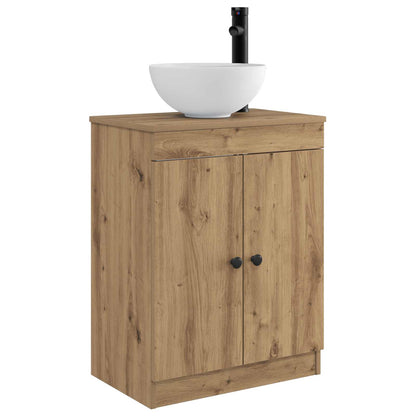 Bathroom Vanity with Sink Artisan Oak 54 x 35 x 83 cm