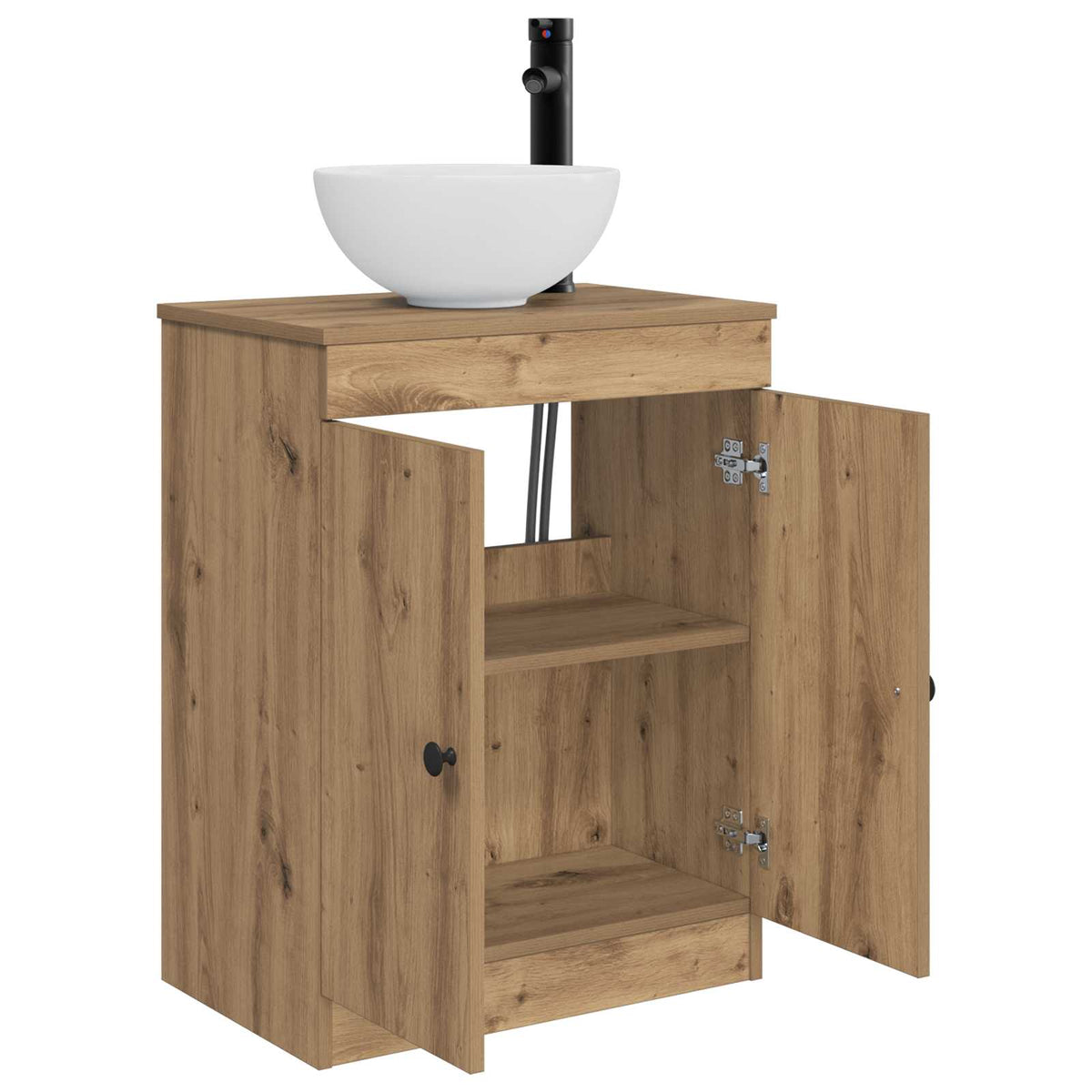 Bathroom Sink Cabinet Artisan Oak 54 x 35 x 100 cm