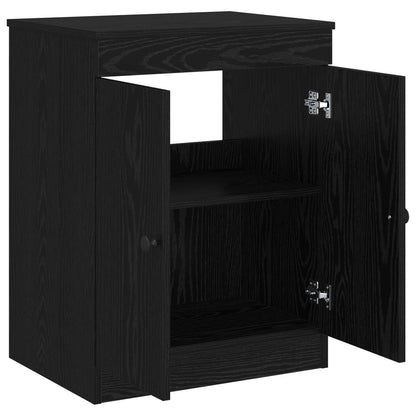 Bathroom Cabinet Black 54 x 41 x 70 cm Engineered Wood
