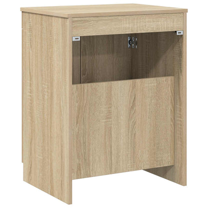Bathroom Cabinet Sonoma Oak 54 x 41 x 70 cm Engineered Wood
