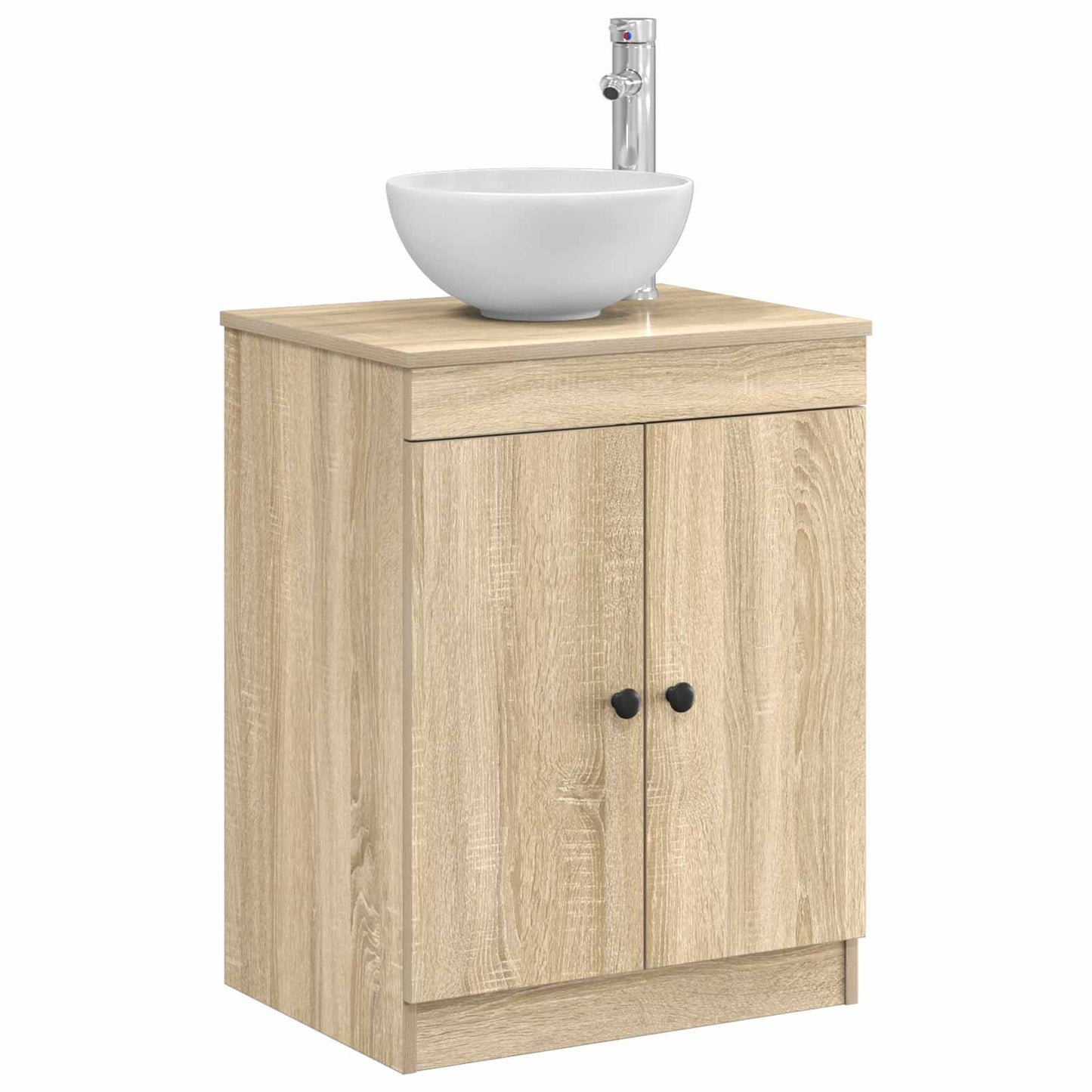 Bathroom Cabinet Sonoma Oak 54 x 41 x 70 cm Engineered Wood