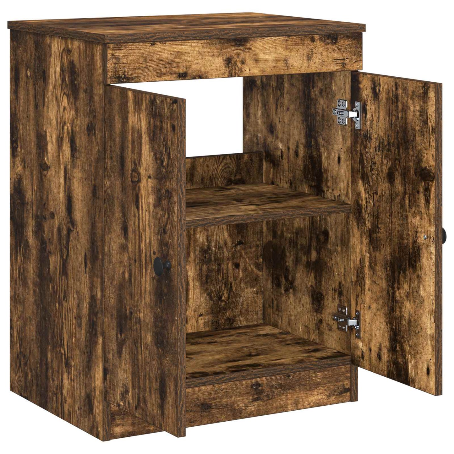 Bathroom Cabinet Smoked Oak 54 x 41 x 70 cm Engineered Wood